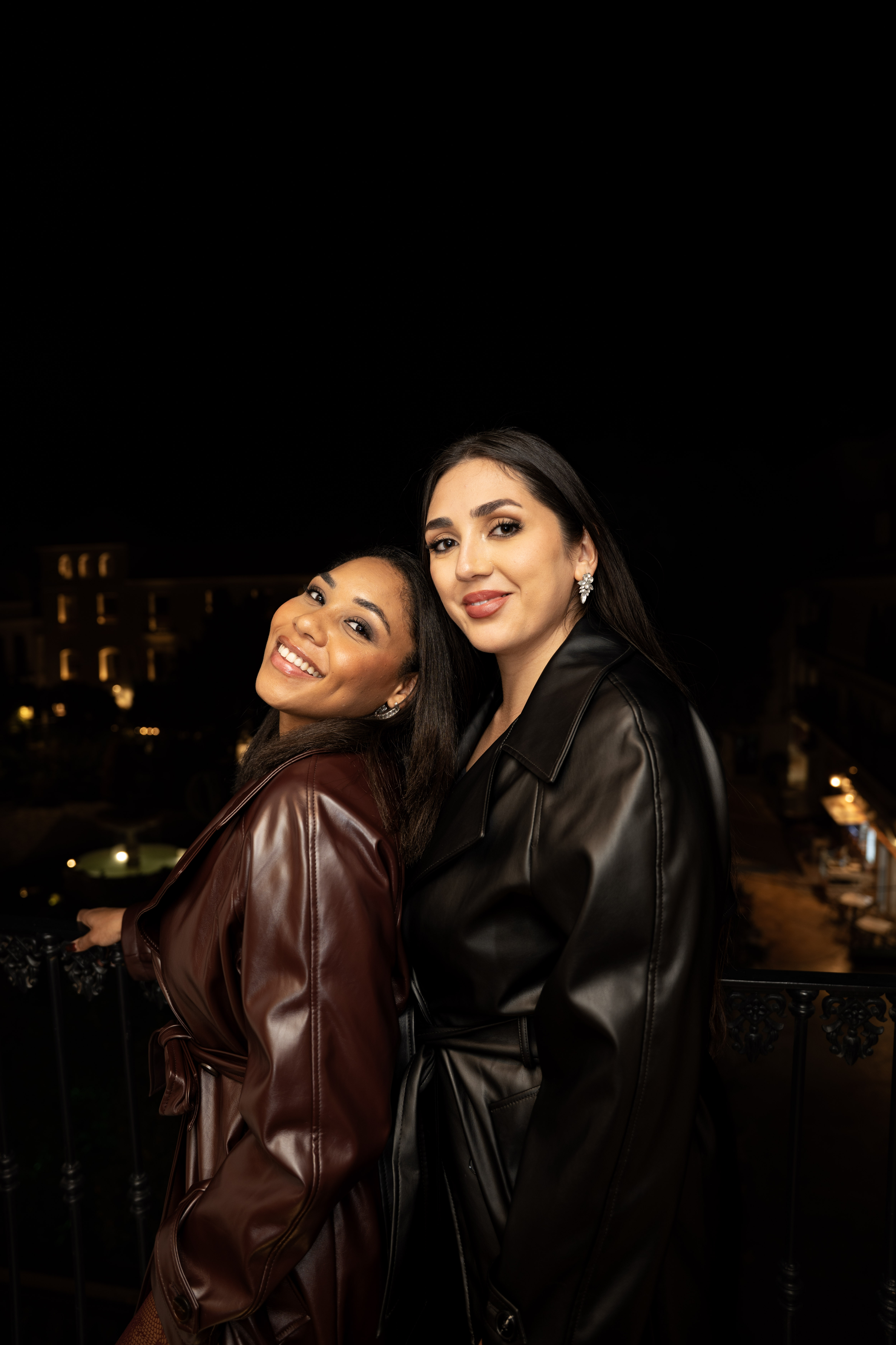 Jamie-Lee and Yegi, founders of SocialSyncFlow